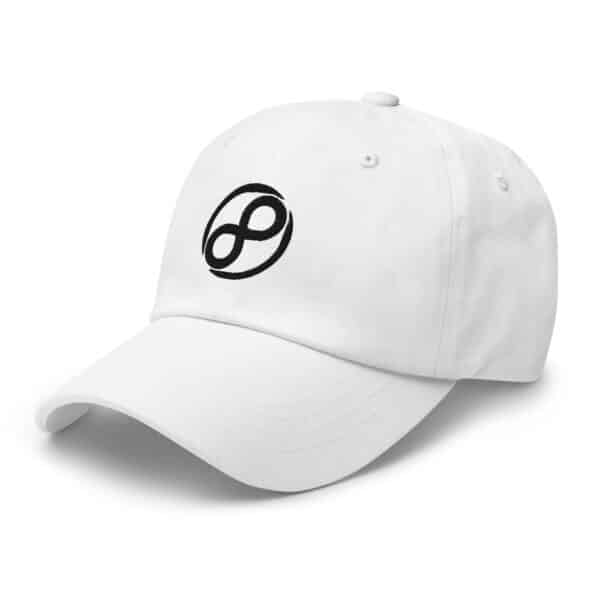 White Infinite Dad Hat - Image 3