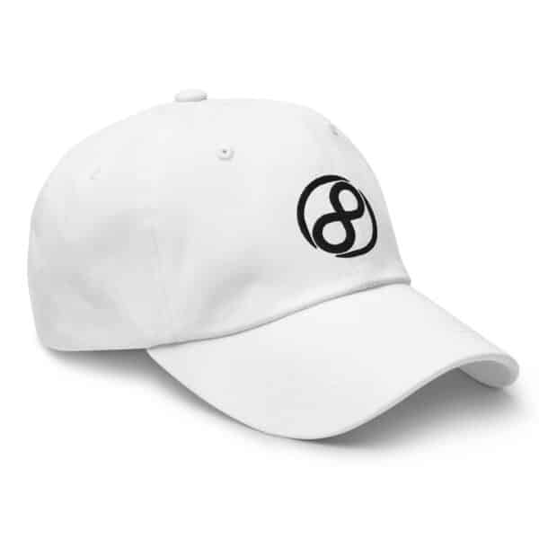 White Infinite Dad Hat - Image 2