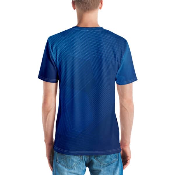 Team Infinite Blue Geo Tee - Image 5