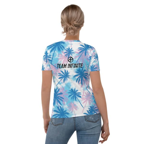 Team Infinite Palms Women's Tee - Image 5