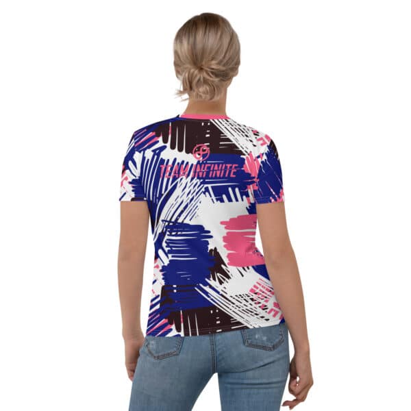 Team Infinite Scribble Women's Tee - Image 4