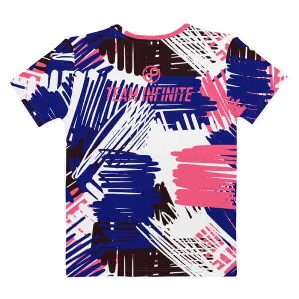 Team Infinite Scribble Women's Tee - Image 2