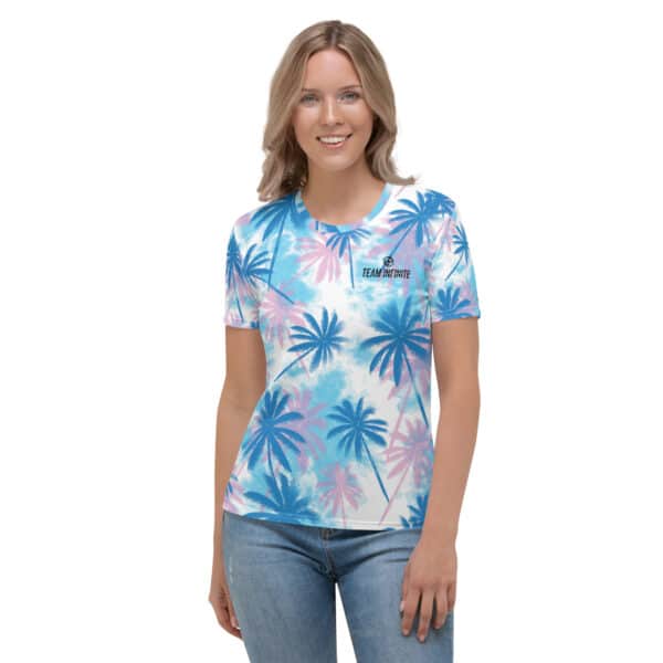 Team Infinite Palms Women's Tee - Image 4