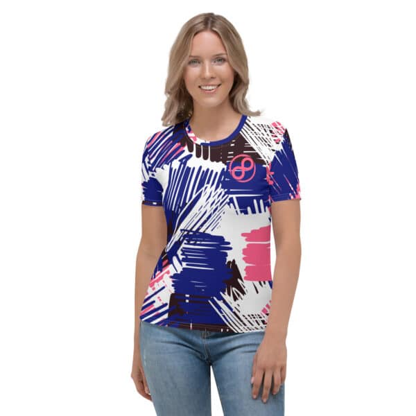 Team Infinite Scribble Women's Tee - Image 3