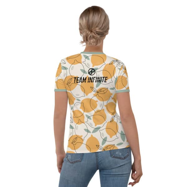 Team Infinite Lemon Fresh Women's Tee - Image 4