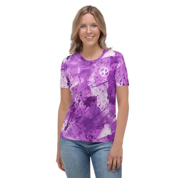 Team Infinite Grapevine Splash Women's Tee - Image 3