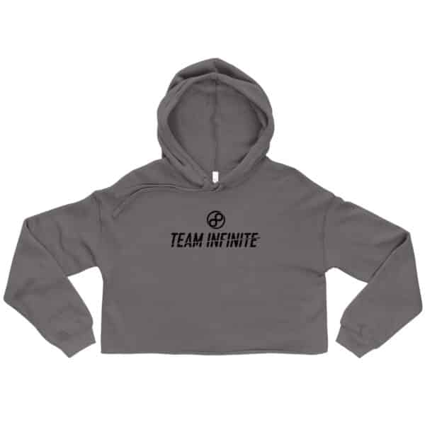 Team Infinite Women's Crop Hoodie