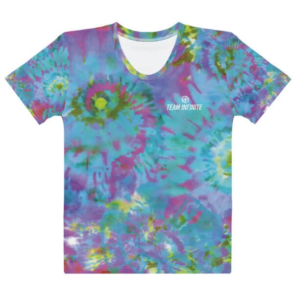 Team Infinite Tie-Dye Women's Tee - Image 5