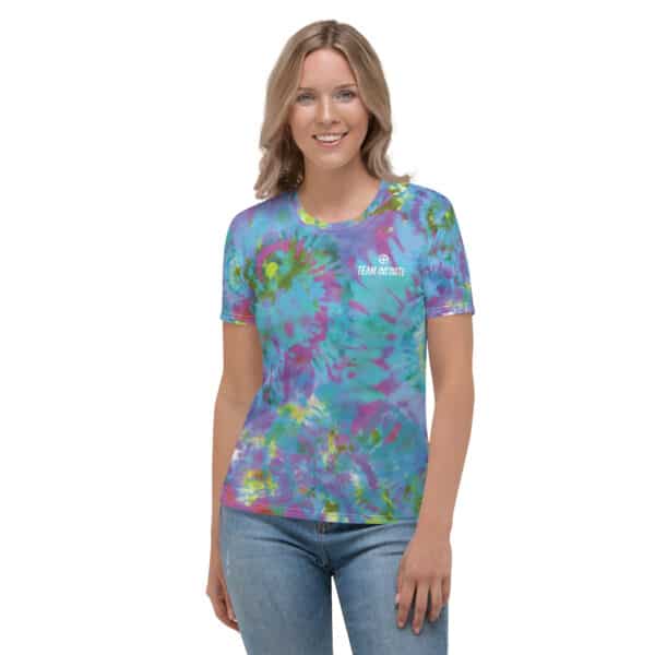 Team Infinite Tie-Dye Women's Tee - Image 6