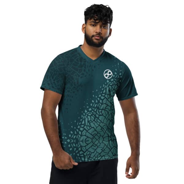 Team Infinite Jersey - Aqua Mosaic - Image 3