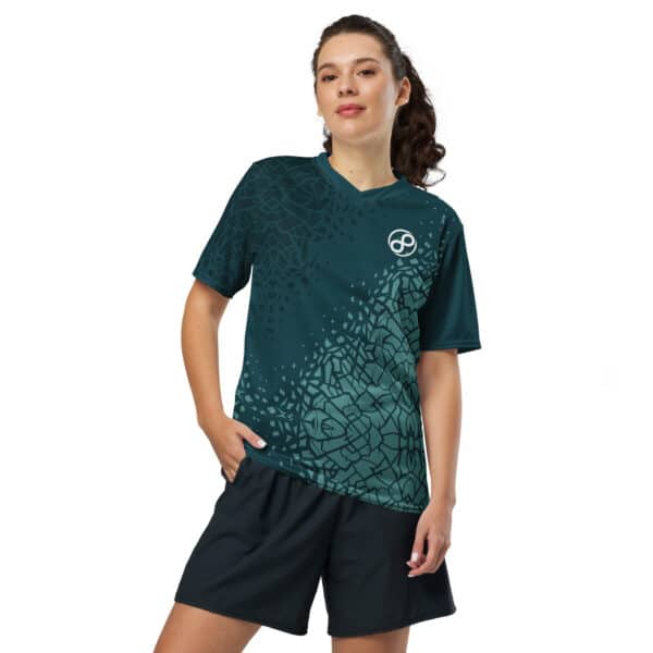 Team Infinite Jersey - Aqua Mosaic - Image 4