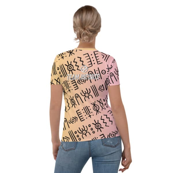 Team Infinite Dawn Code Women's Tee - Image 4