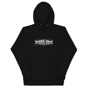 Infinite Discs Metal Logo Hoodie