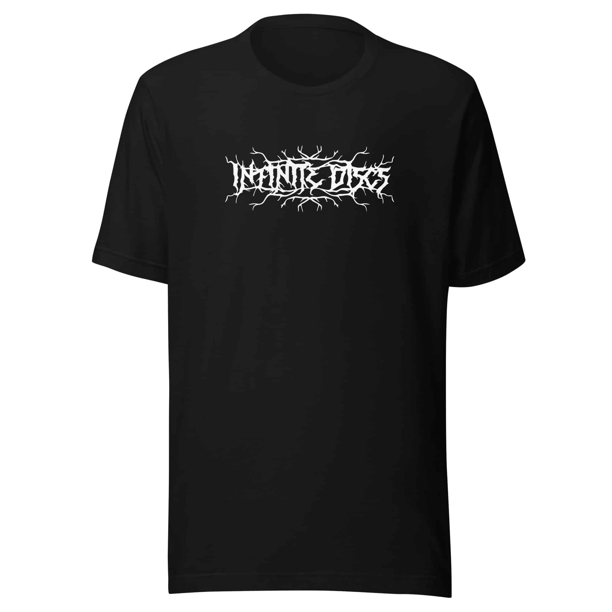 Infinite Discs Metal Logo Tee