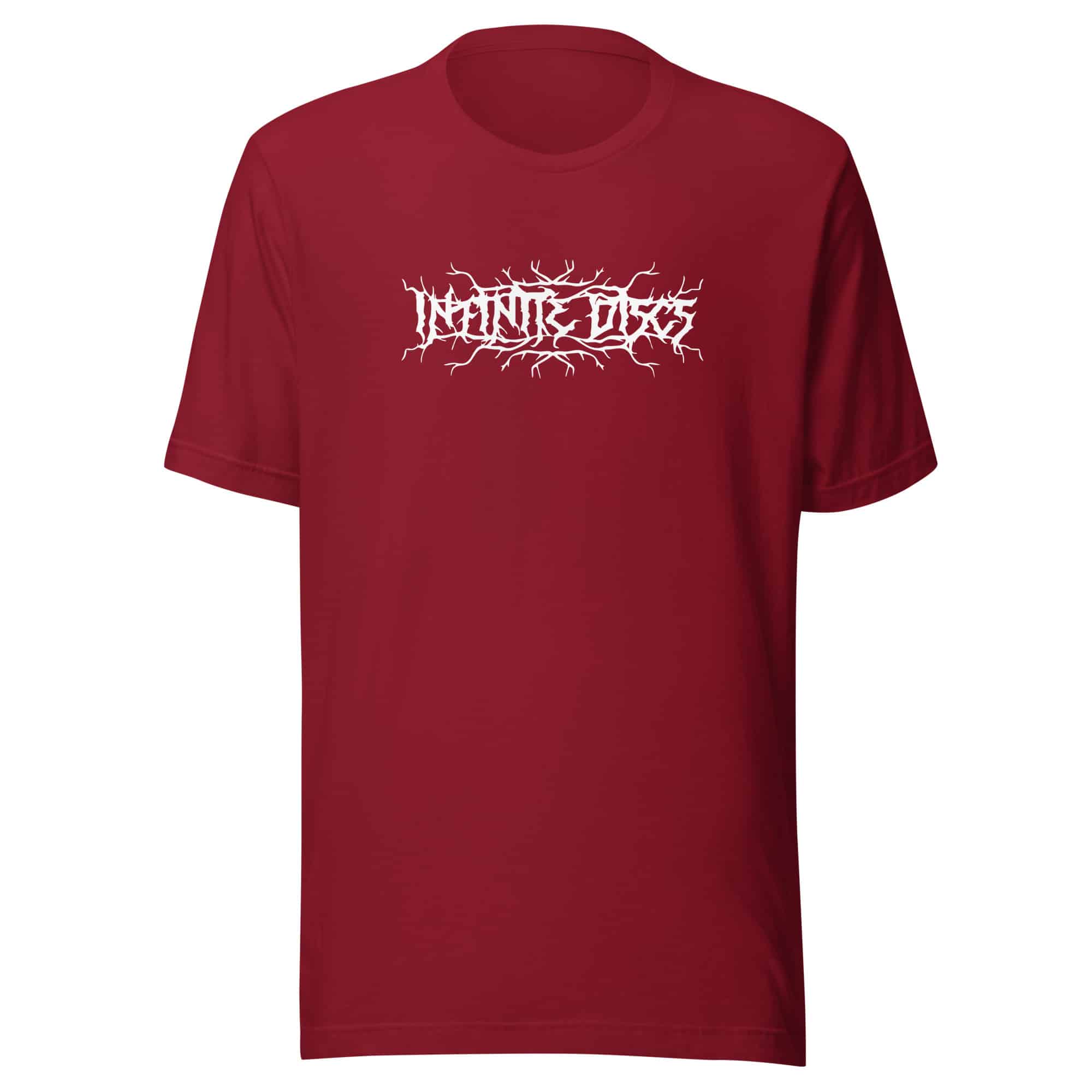 Infinite Discs Metal Logo Tee - Image 3