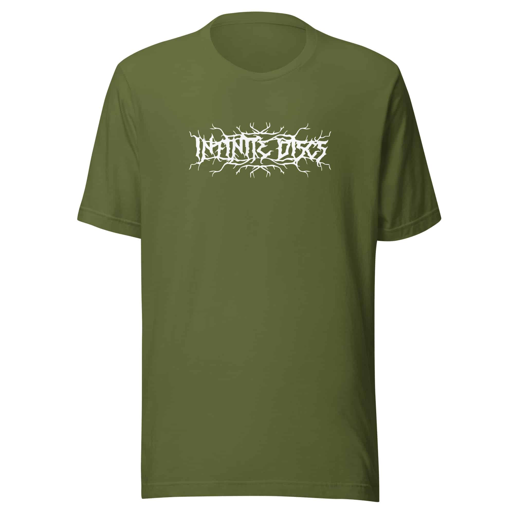 Infinite Discs Metal Logo Tee - Image 7