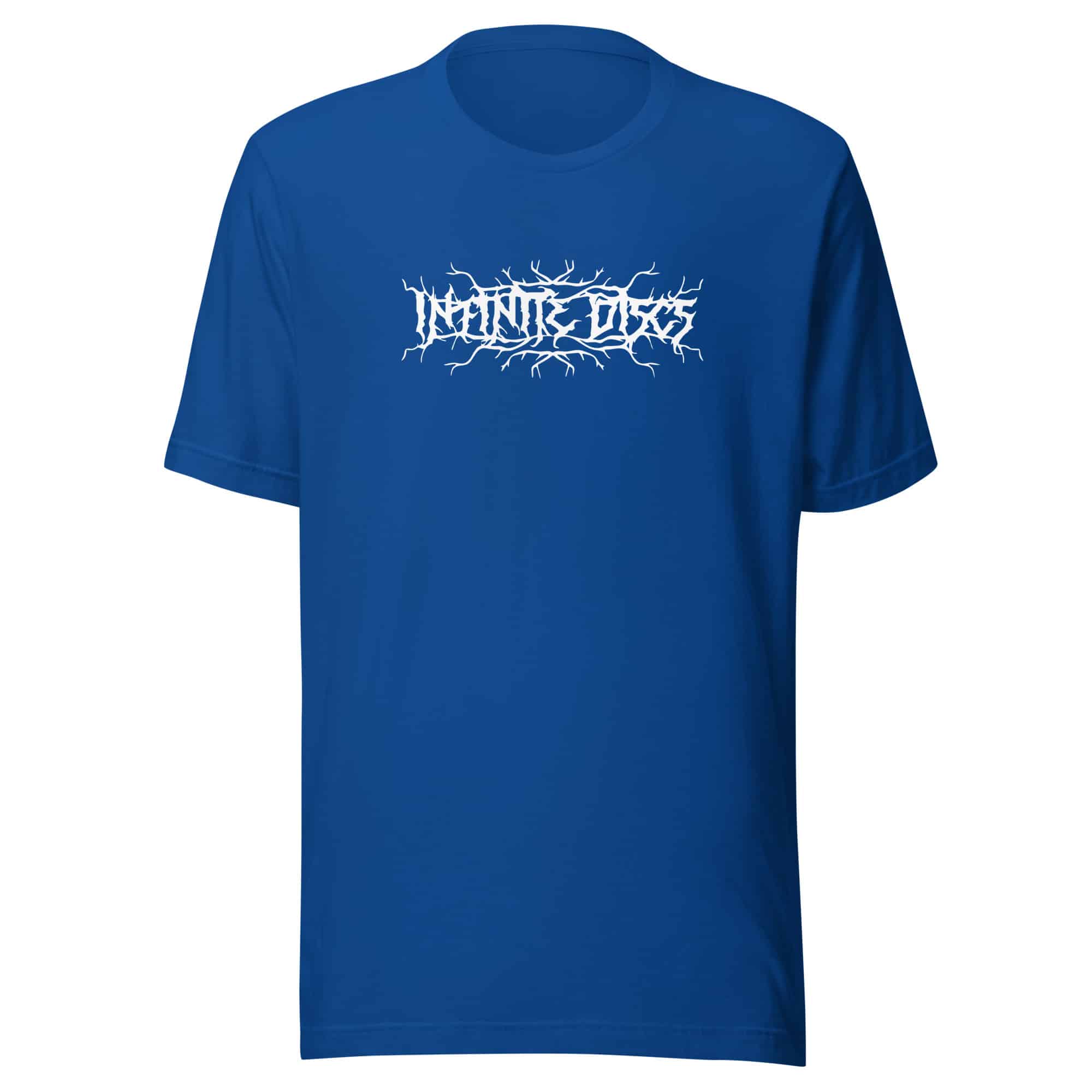 Infinite Discs Metal Logo Tee - Image 5