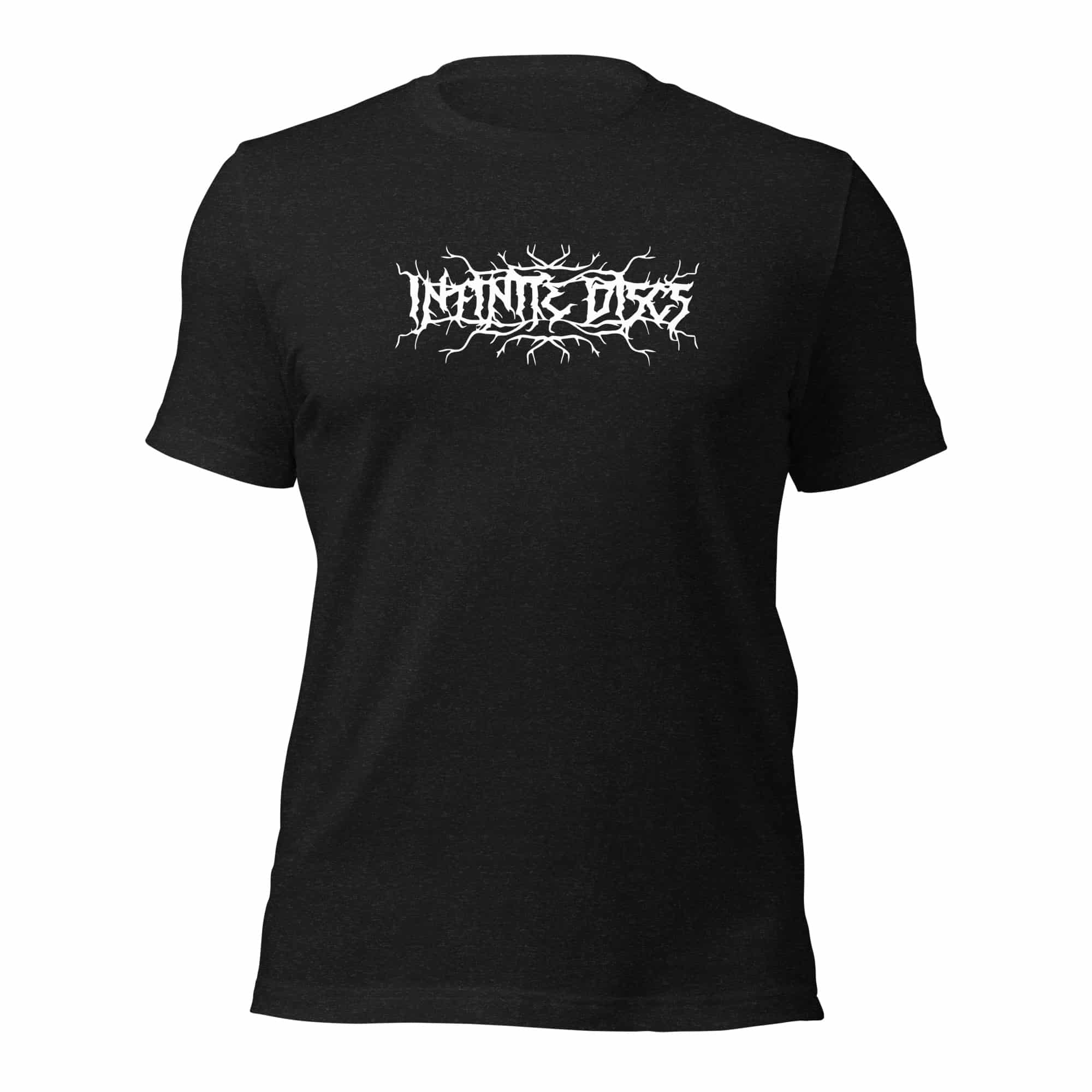 Infinite Discs Metal Logo Tee - Image 8