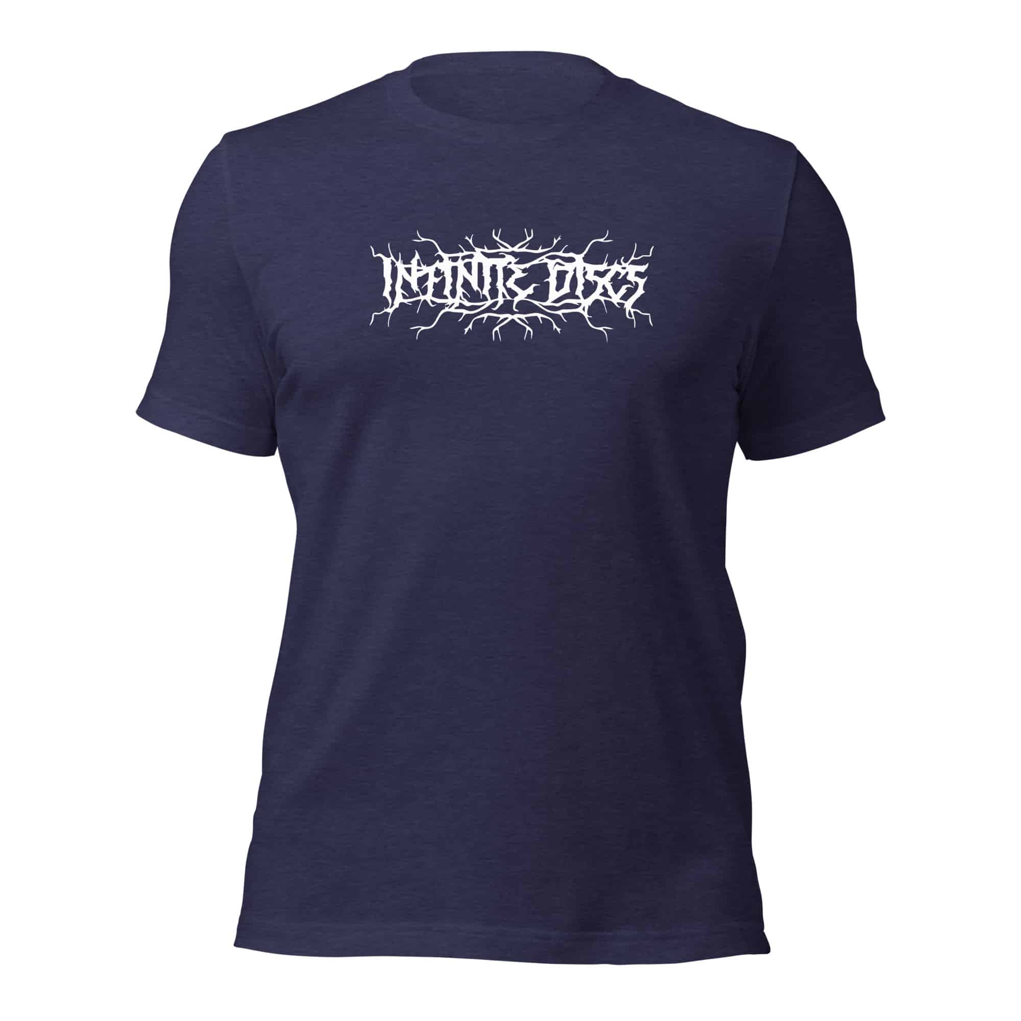 Infinite Discs Metal Logo Tee - Image 9